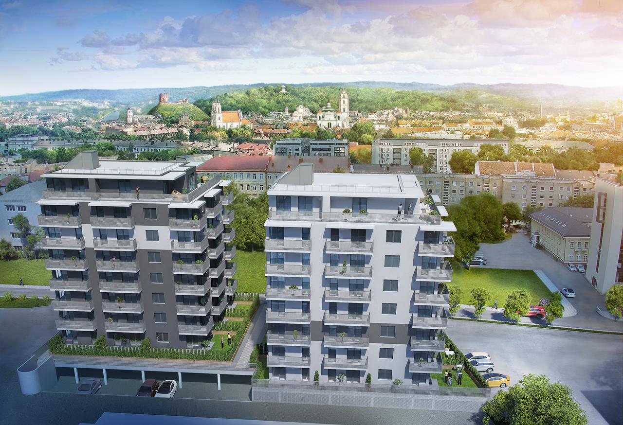 Uptown Studio Apartment VNO Kültér fotó